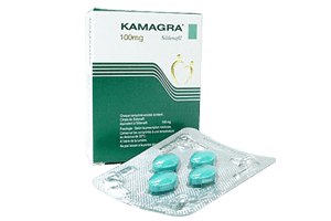 Kamagra 100mg Packung mit 4 Tabletten